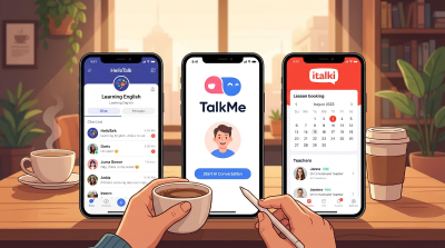 TalkMe vs HelloTalk vs italki：2026年最值得用的英语口语练习工具深度评测