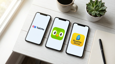 TalkMe vs Duolingo vs Rosetta Stone: ¿Cuál es la Mejor App para Aprender Inglés en 2026?