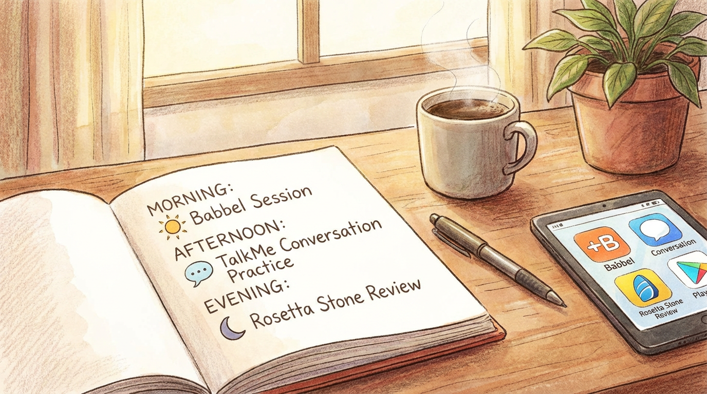 blog-FRTalkMe vs Babbel vs Rosetta Stone Meilleure App pour Apprendre l'Anglais en 2026 3.png