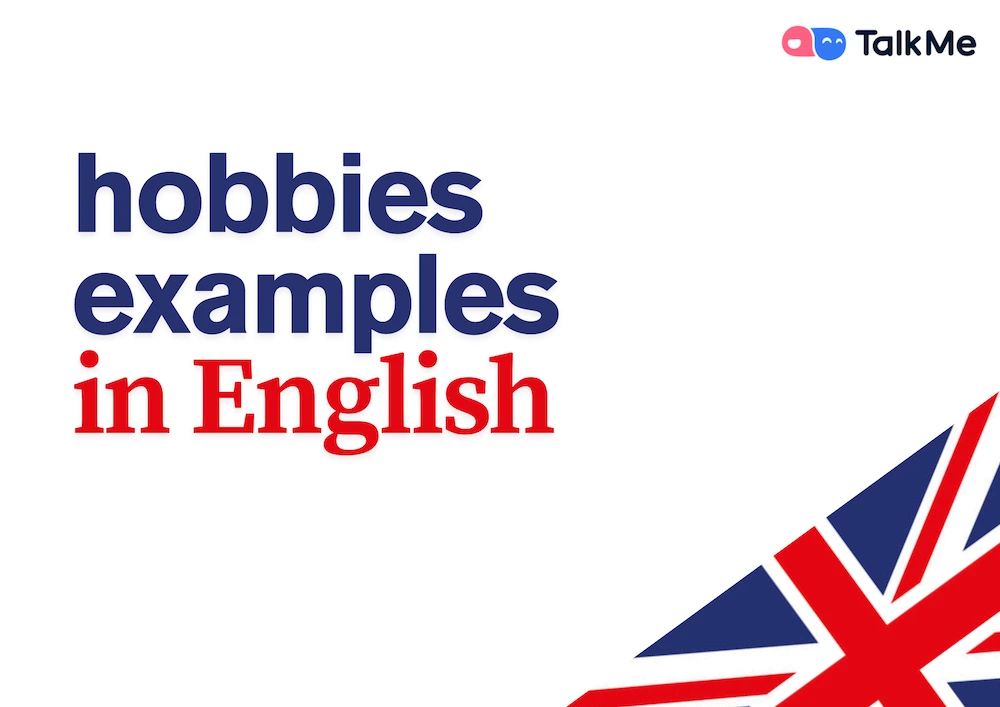 hobbies examples in english